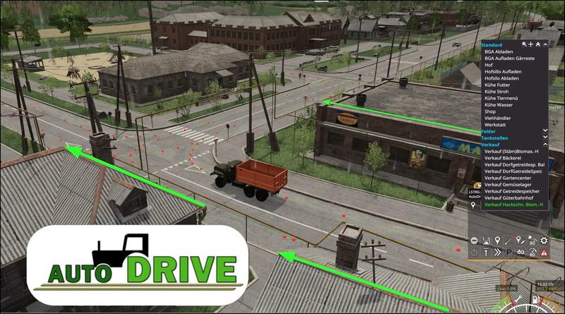 FS19 - AutoDrive Courses for The Sosnovka Map V1.0