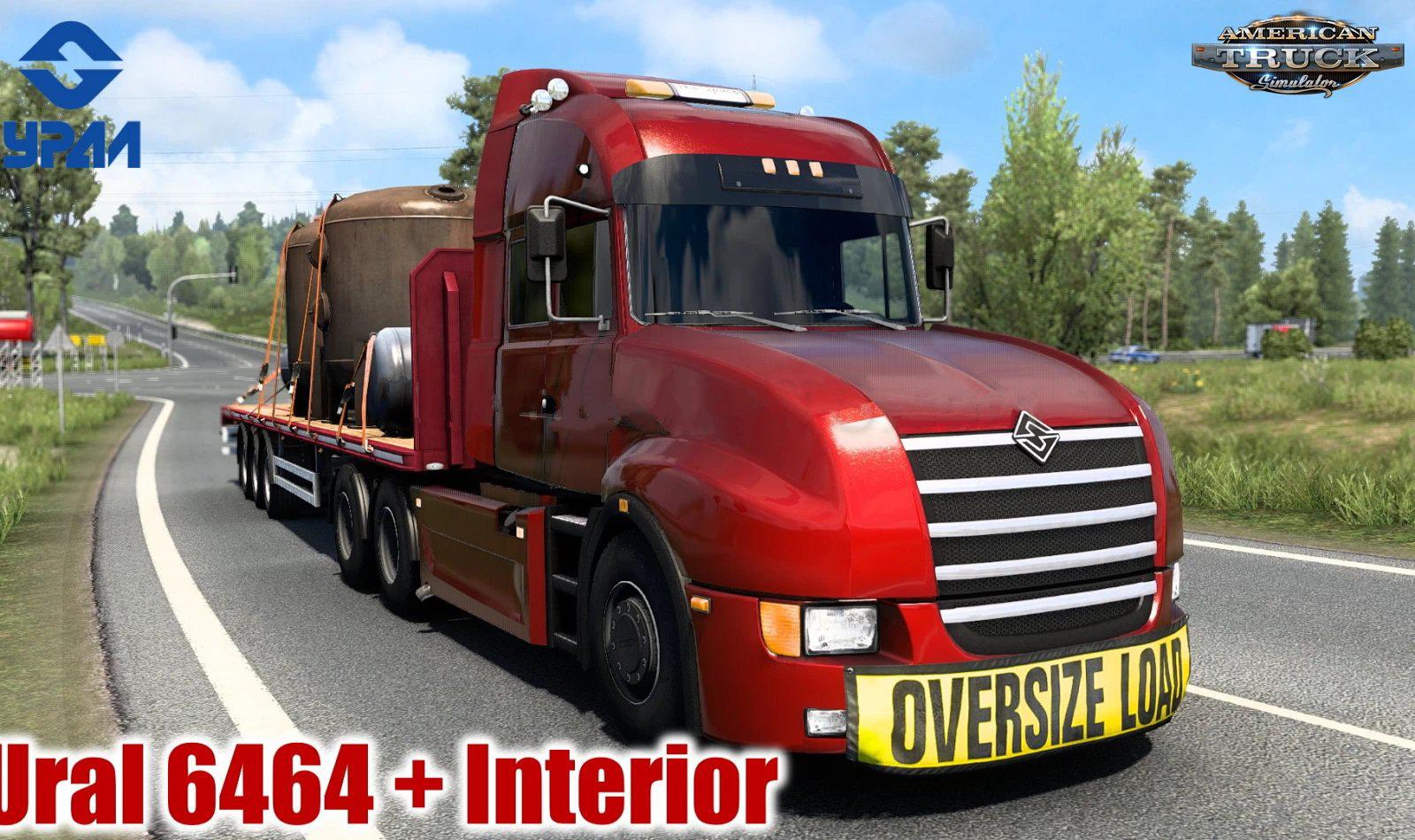 ATS - Ural 6464 + Interior V1.3 (1.40.x)