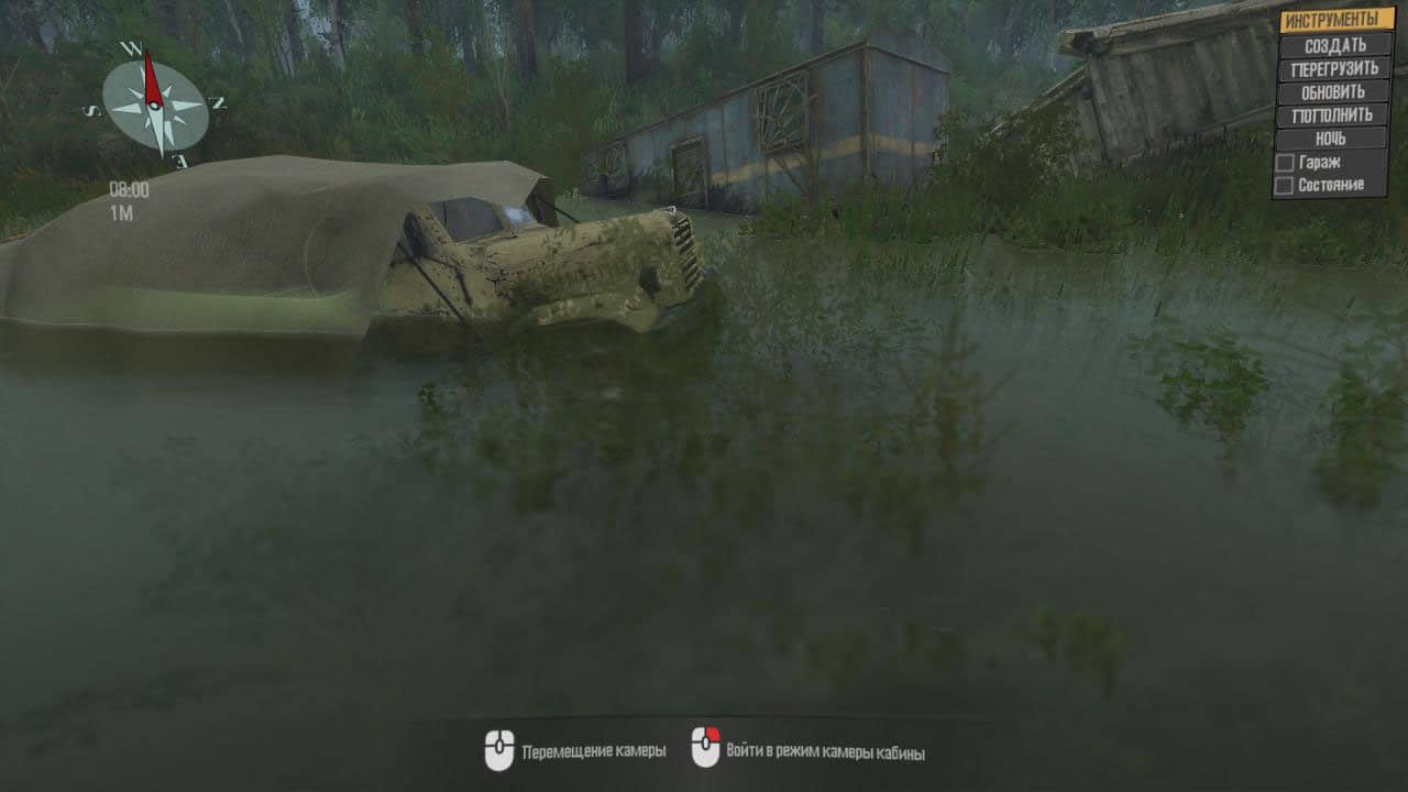 Spintires:Mudrunner - White Mountain Map V1.0