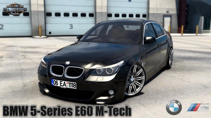 ATS - BMW 5-Series E60 M-Tech + Interior V1.0 (1.40.x)