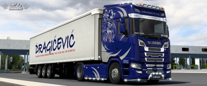 ETS Dragicevic Scania S Combo Skin V X Euro Truck Simulator Mods Club