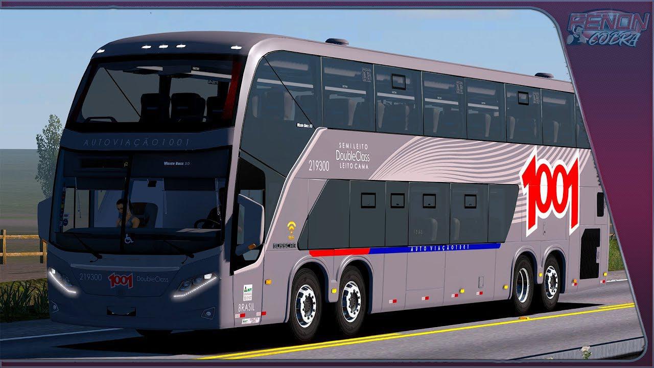 ETS2 - Busscar Vissta Buss DD 6x2 8x2 CD3DSHOP V3 (1.36.x)