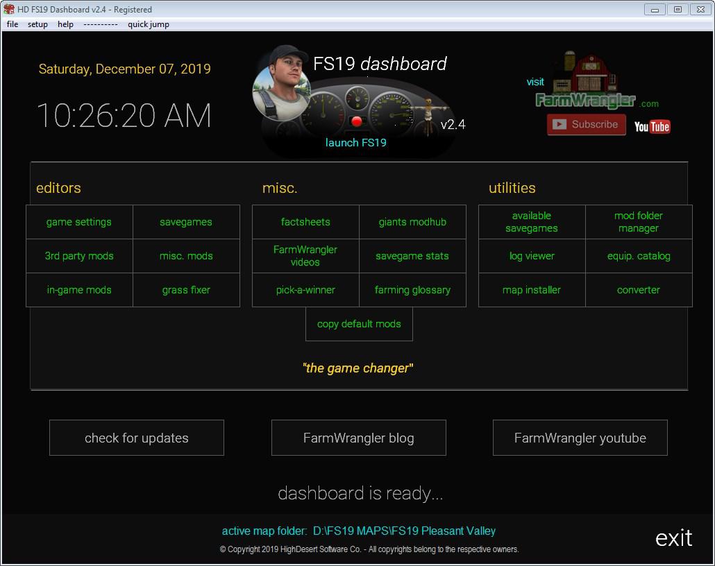 FS19 - Dashboard V2.4