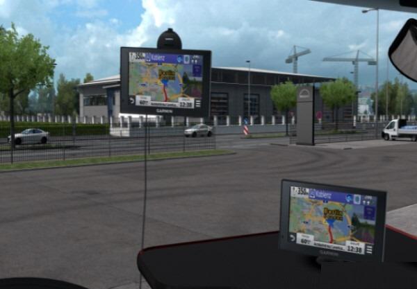 ETS2 - Changed Background of The Navigator V1.0 (1.39.x)