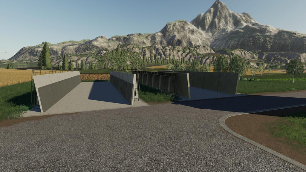 FS19 - Concrete Bunker Set V V1