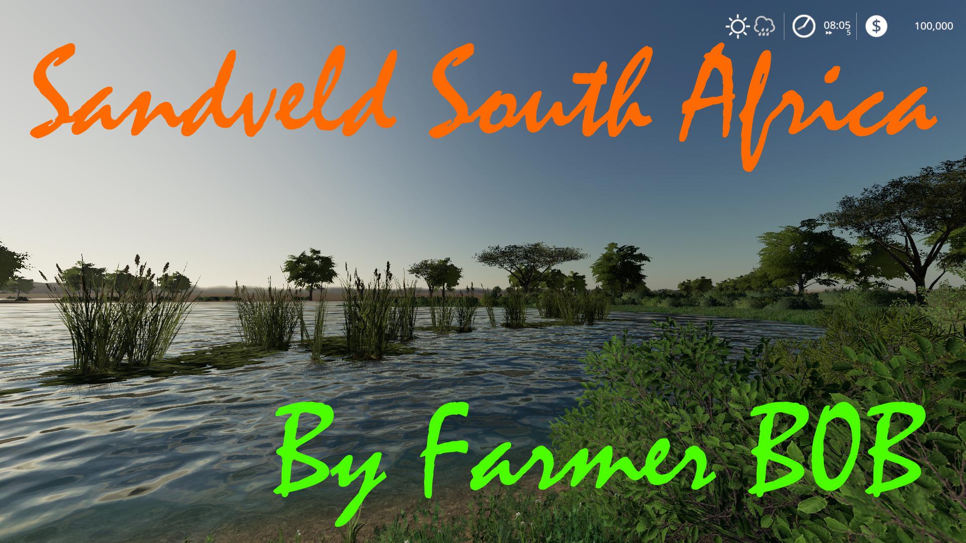 FS19 - Sandveld South Africa Map V004