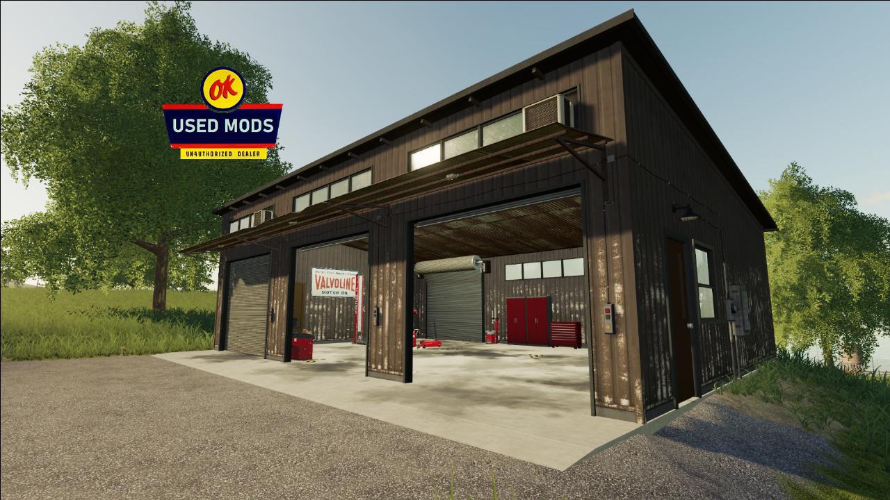 FS19 - Old Auto Shop V1.0