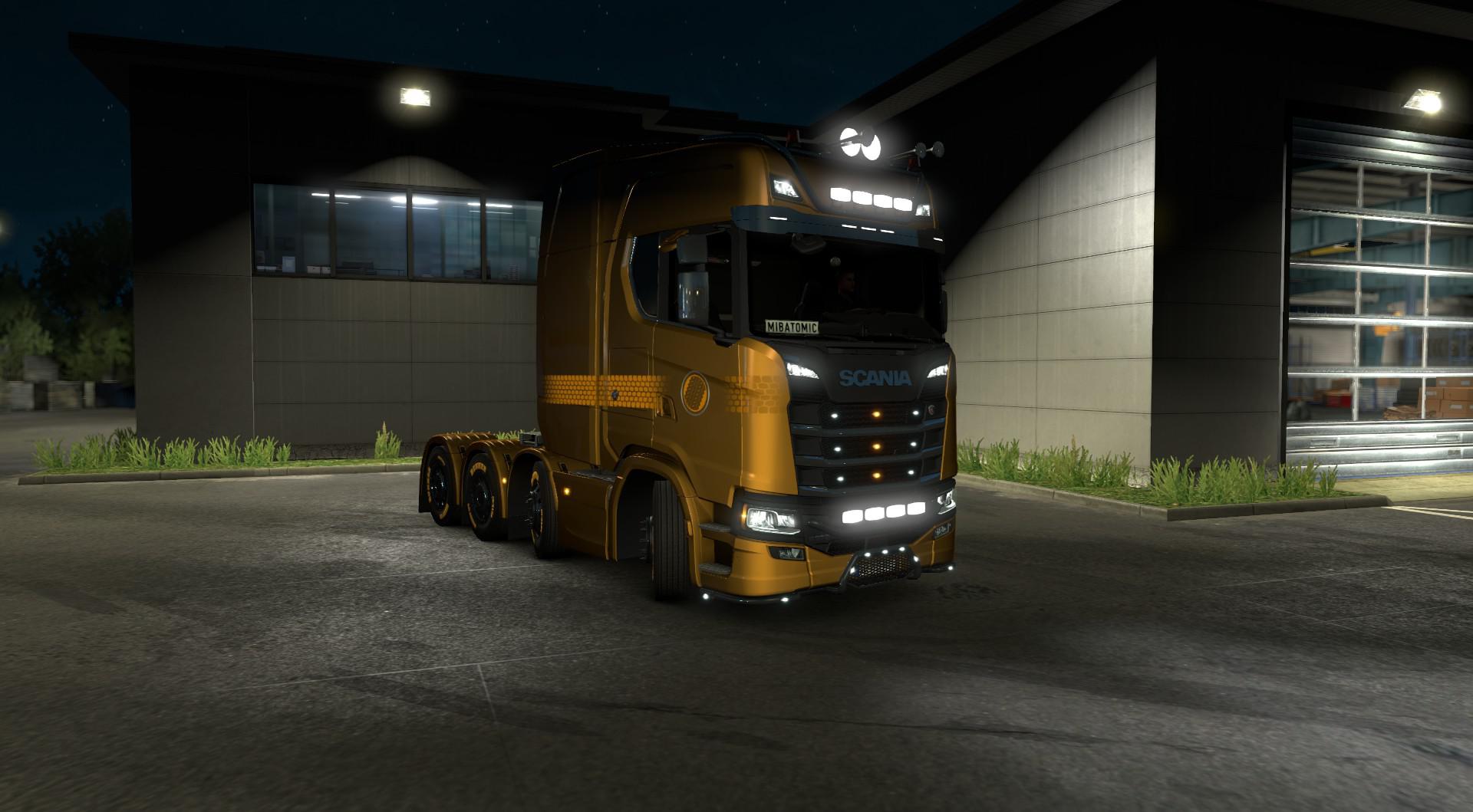 ETS2 - Scania DC13 & DC16 V8 (1.39.x)