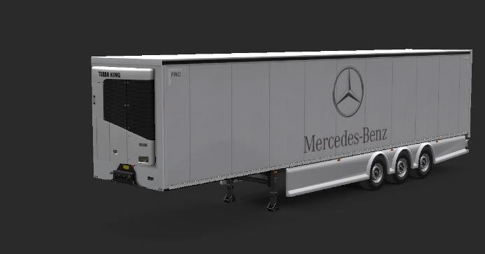 ETS2 - Mercedes-Benz Trailer for Quick Jobs (1.36.x)