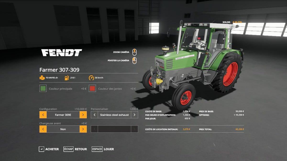 Fs19 Fendt 300 Avec 2wd Tractor V10 Farming Simulator 19 Modsclub 4663