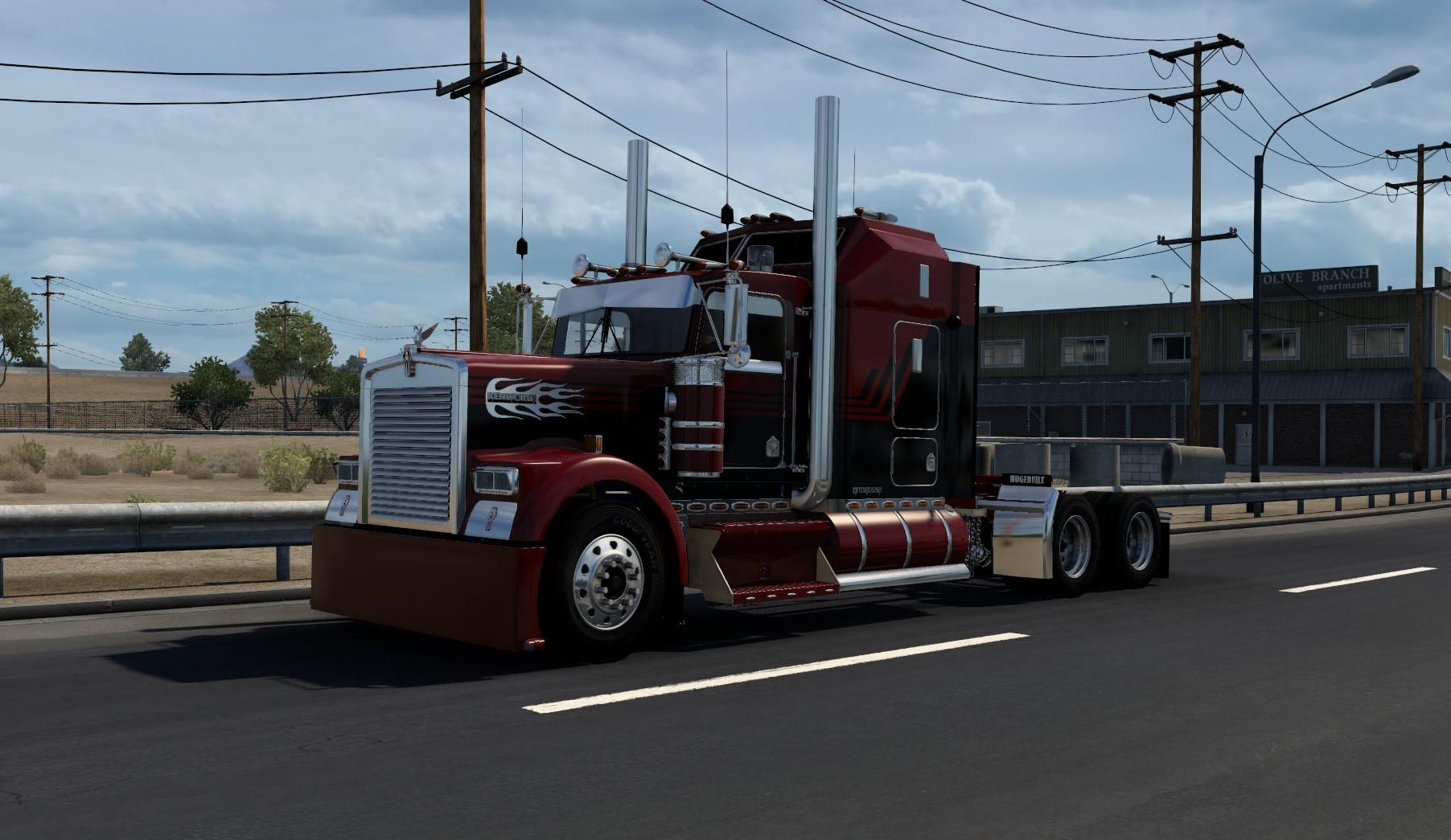 ATS Kenworth W900 L/B Custom Truck (1.40.x) American