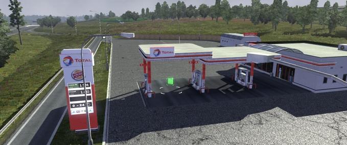 ETS2 - Free Fuel Garage Mod (1.35.X)