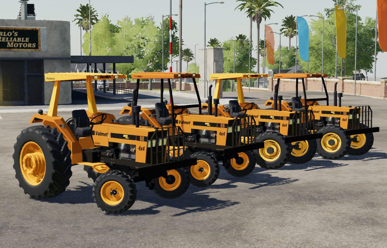 FS19 - Valmet 88 Tractor V2.0