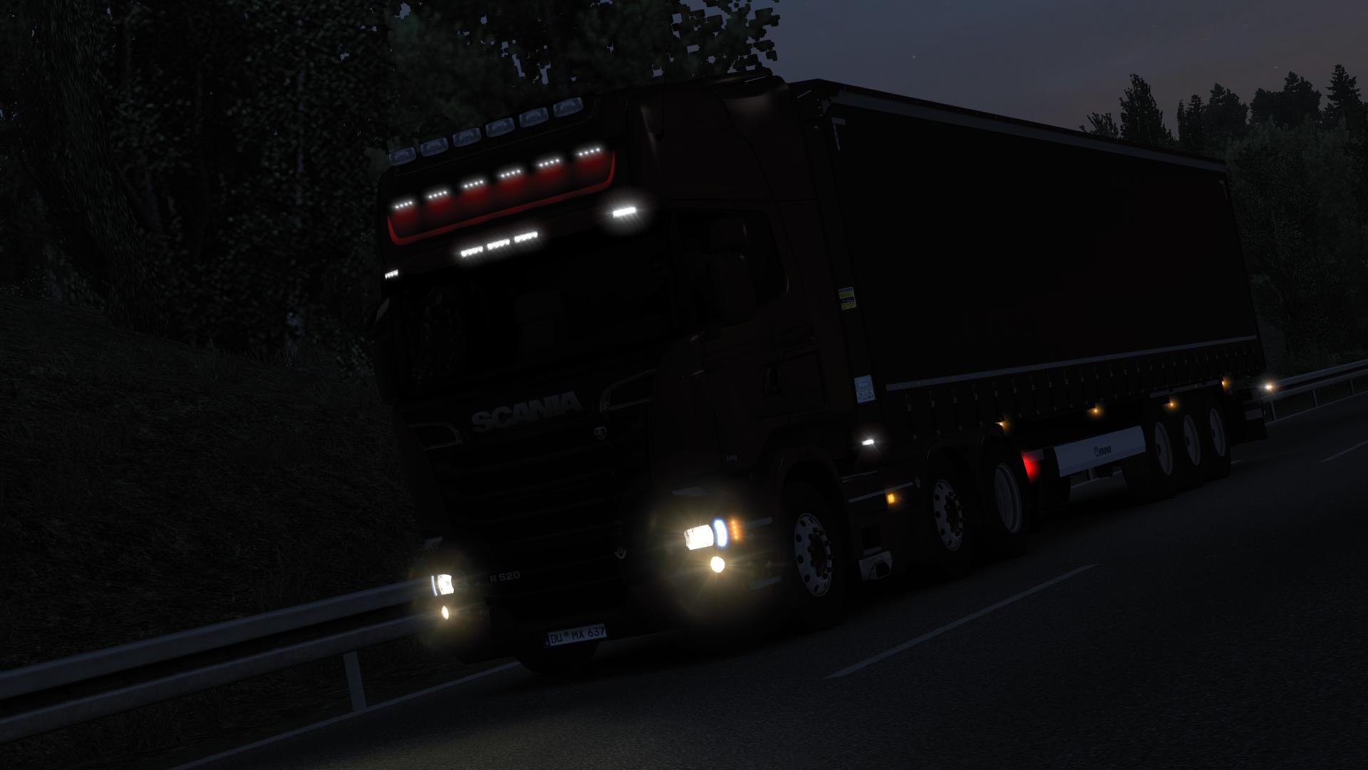 ETS2 - Realistic Headlights V2.1 (1.38.x)