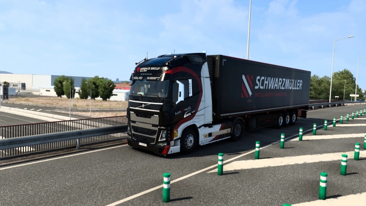 ETS2 - Volvo FH16 Balkan Magnus Group Skin V1.0 (1.40.x)