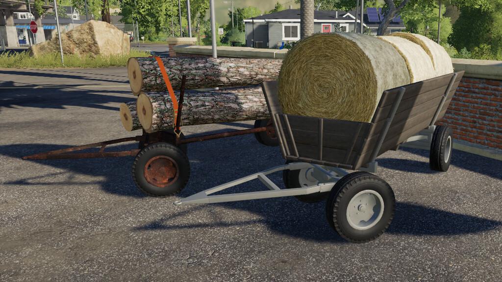 FS19 - Old Wooden Wagon V1.0
