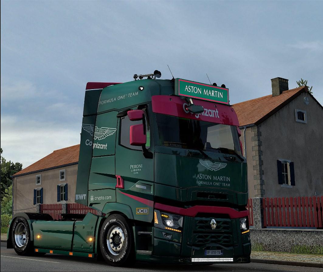 ETS2 - Aston Martin F1 Team V1.0 (1.40.x)