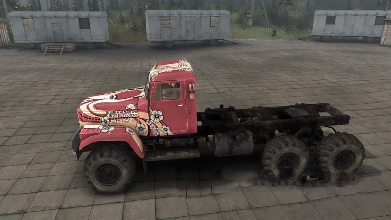 Spintires - KrAZ-255 2020 China Edition Truck V23.01.20