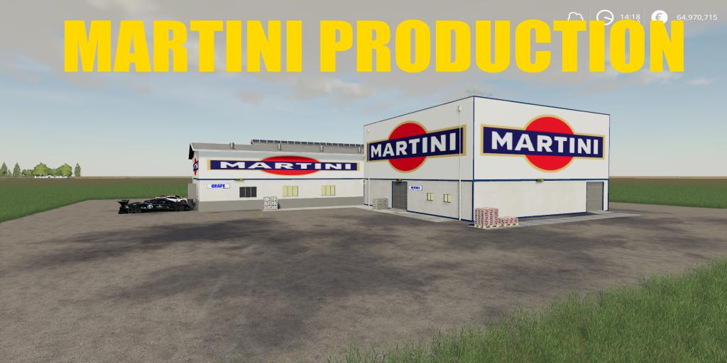 FS19 - Placeable Martini Production V1.0