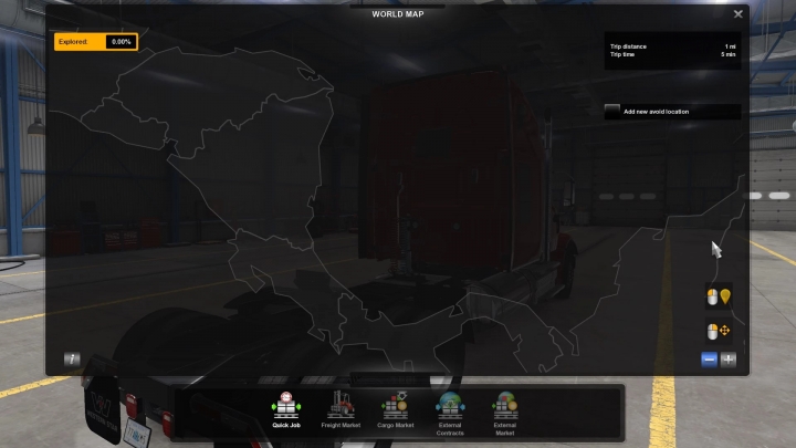 ATS - ProMods Complete North American Map Background V1.0 (1.40.x)
