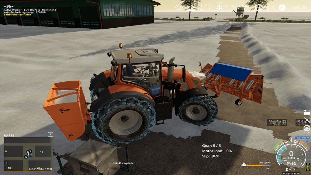 FS19 - Info Nachrichten Hud V1.0
