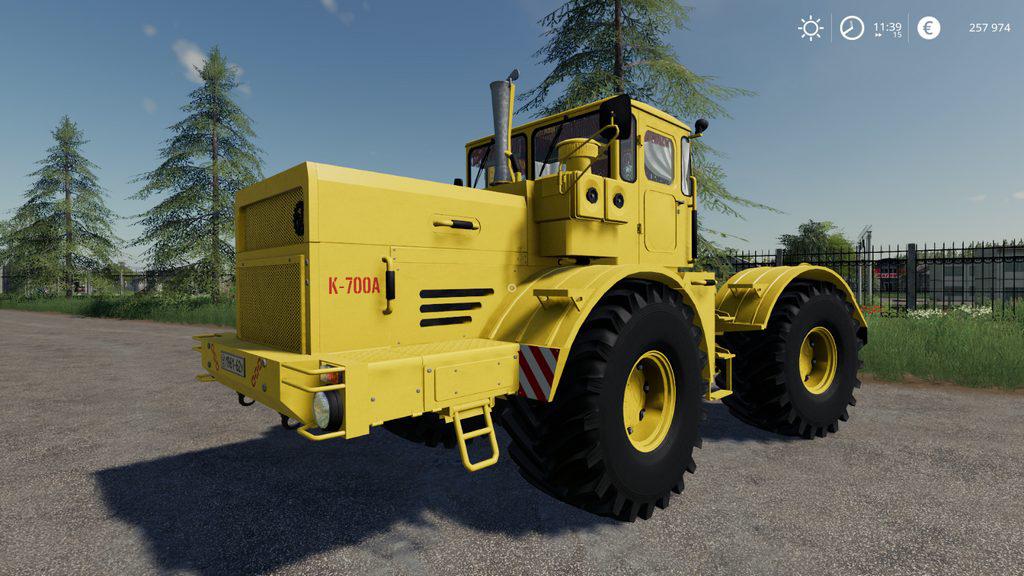 FS19 - Kirovets K-700A with Curtains V1.2