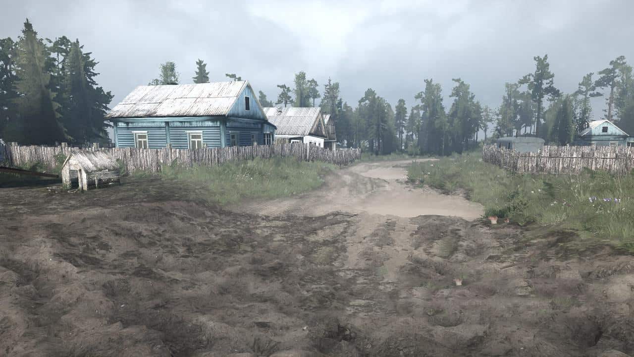 Spintires:Mudrunner - Forest 4 Map V1.0