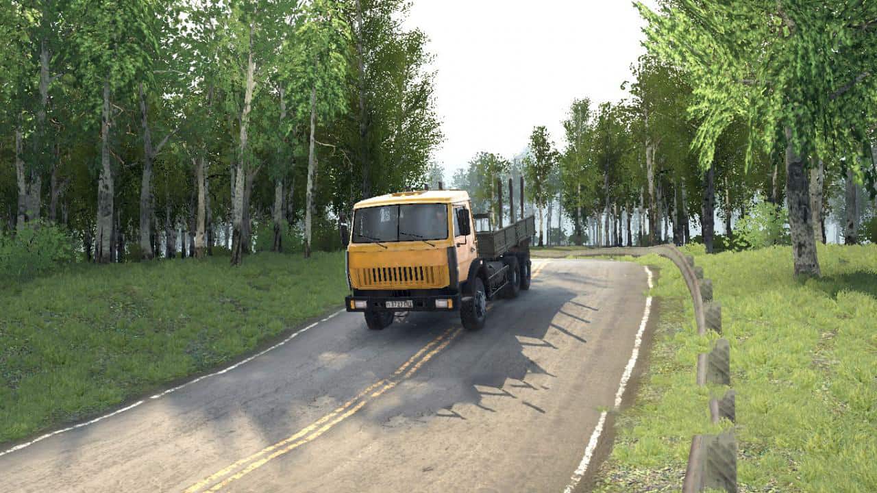 Spintires:Mudrunner - Birch Grove Map V1