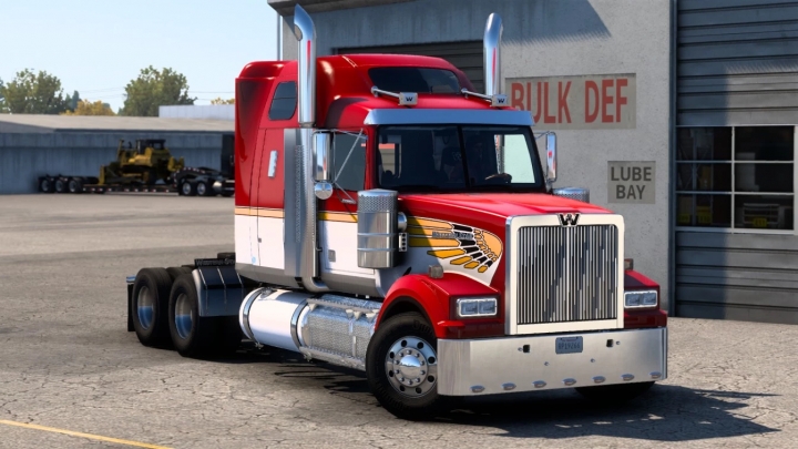 Ats Western Star 4900fa Truck V33a 140x American Truck Simulator Modsclub
