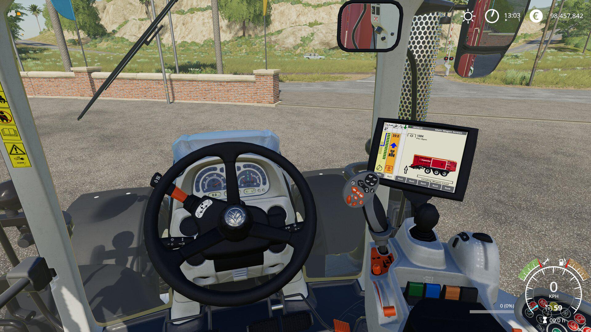 FS19 - New Holland T7 Extended Hud V1.0