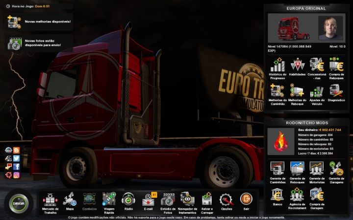 ETS2 - Profile Mod (1.41.x)
