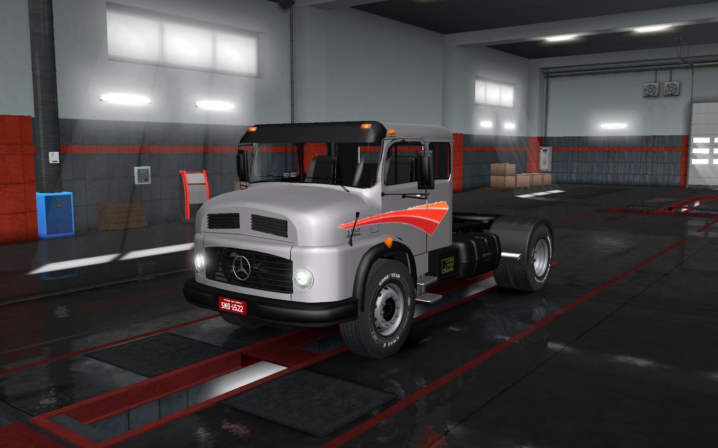 ETS2 - Mercedes-Benz 1519/1934 Truck (1.36.x)