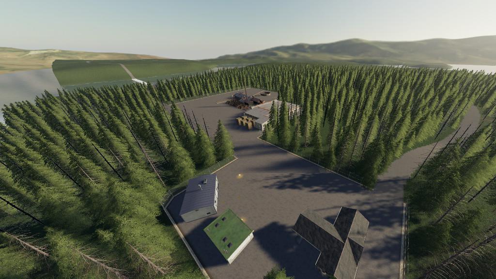 FS19 - Mersey River Logging Map V1.0