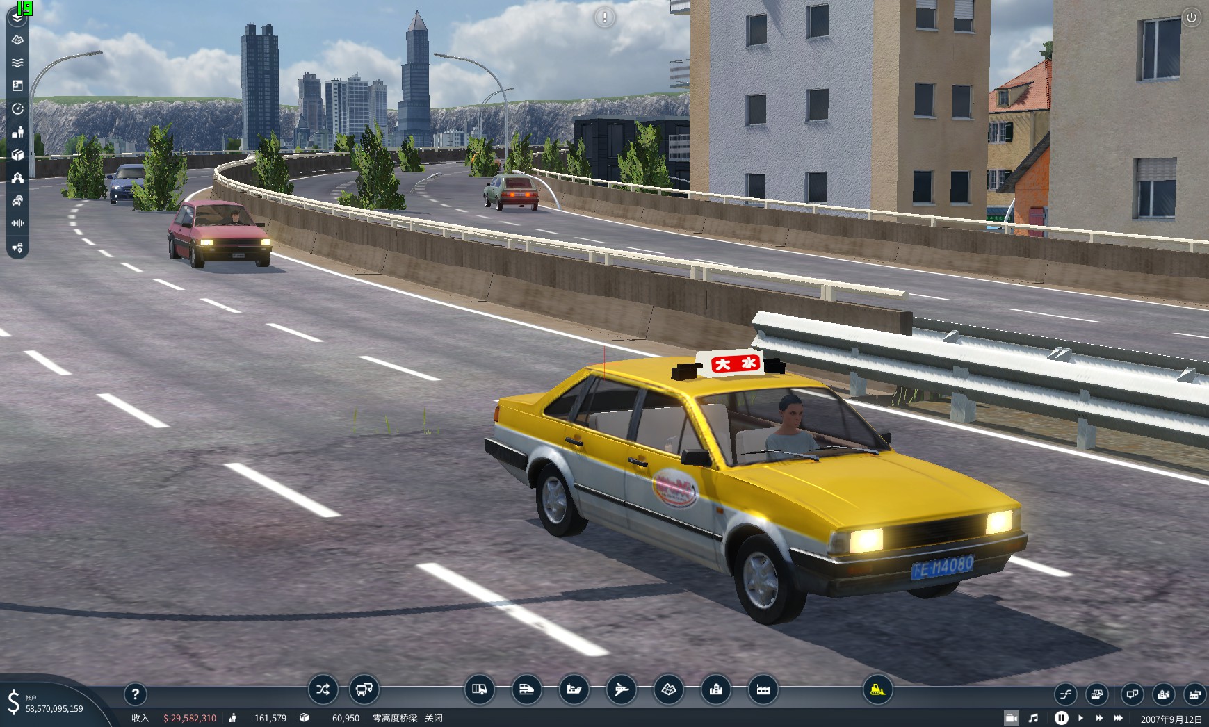 Transport Fever 2 - RTPC+: Shanghai Santana Taxi