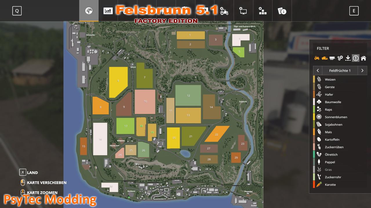 FS19 - Felsbrunn Map V5.1 - Factory Edition | Farming Simulator 19 ...