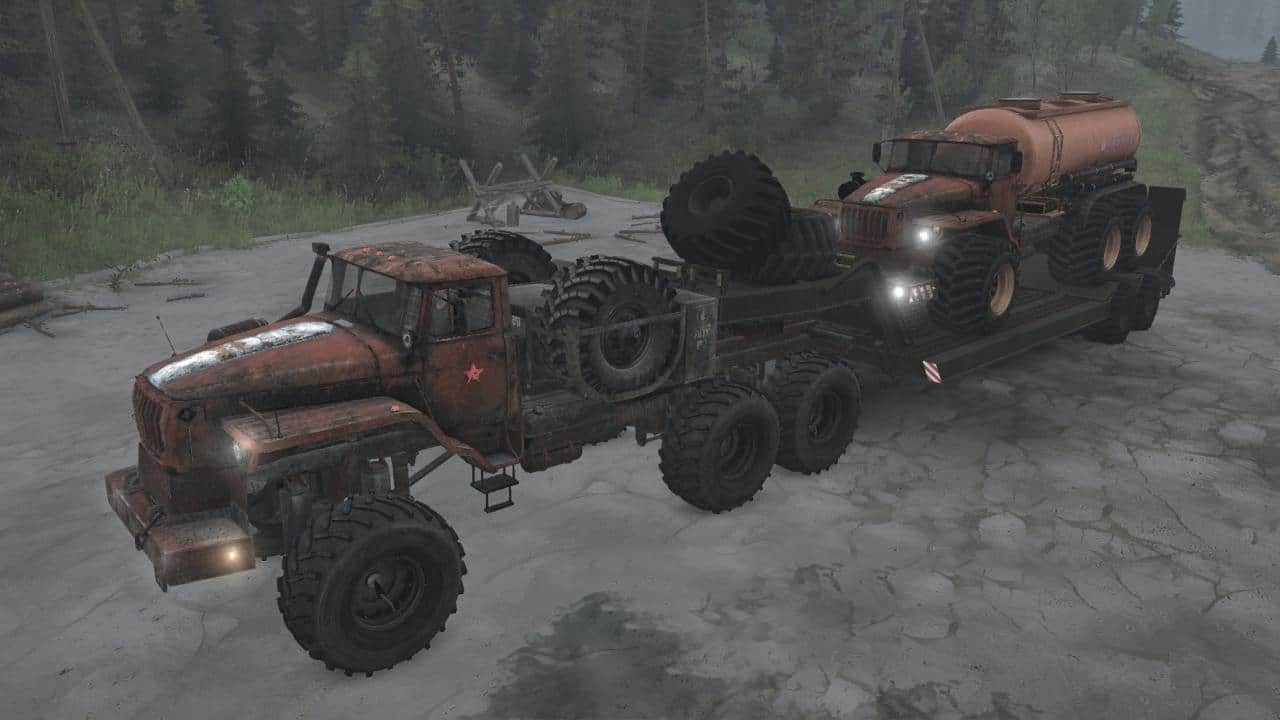 Spintires:Mudrunner - Ural Polar Explorer Pack V19.03.20
