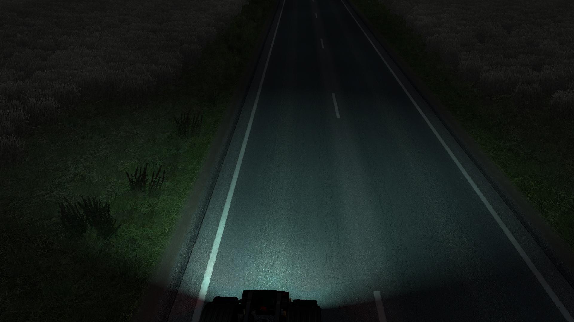 ETS2 - 5500K Reverse Light V1.6 (1.38.x)