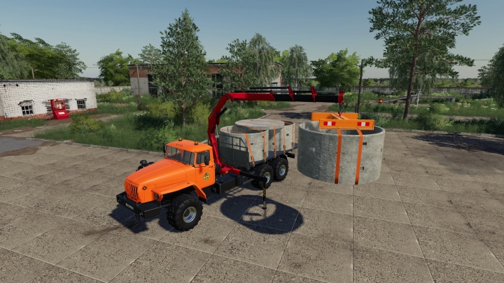 FS19 - Drainage Pipe Pack V1.0