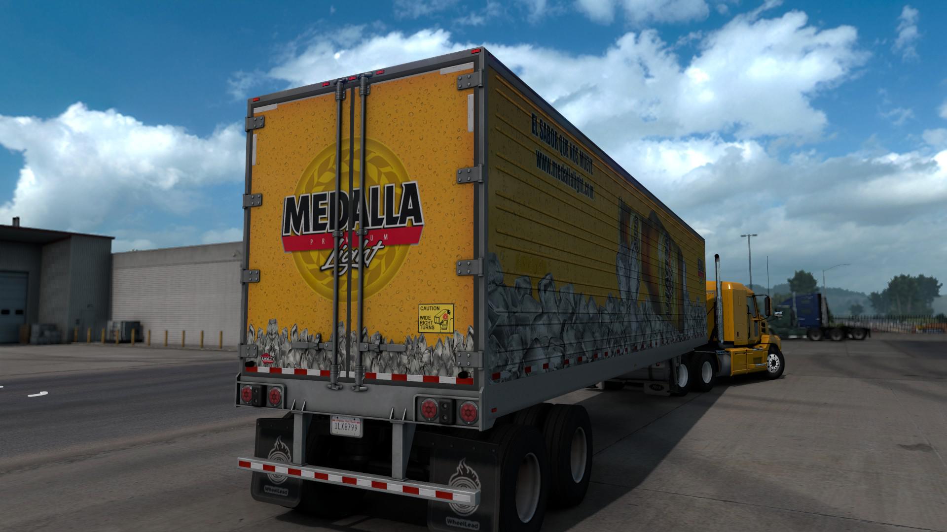 ATS - Medalla Light Skin Trailer V1.0 (1.39.x)