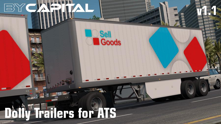 ATS - Dolly Trailers V1.1 (1.37.x)