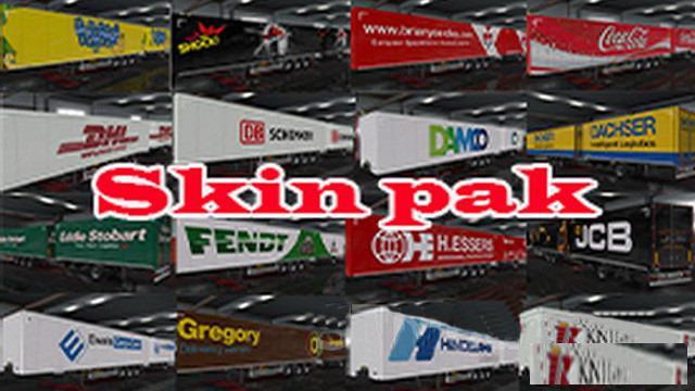 ETS2 - No1 Skin Pack (1.38.x)