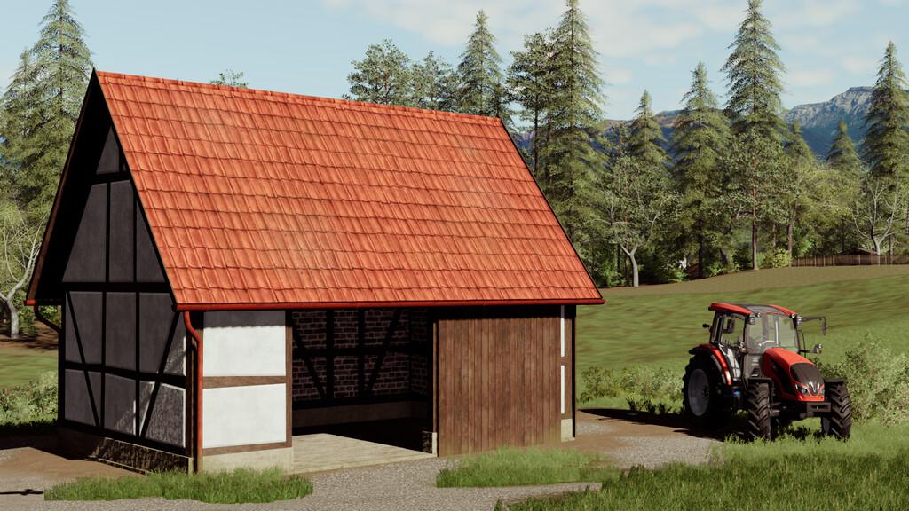 FS19 - Timberframe Shed V1.0