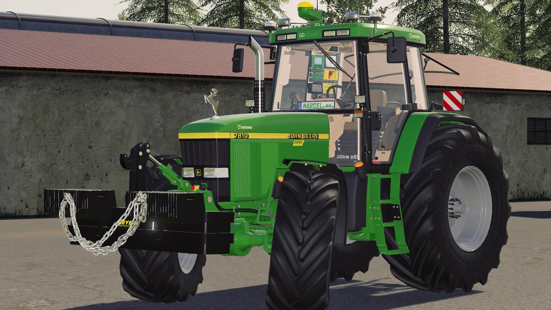 FS19 - John Deere 7810 Tractor V3.0 | Farming Simulator 19 | Mods.club