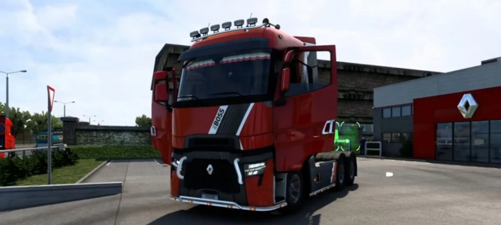 ETS2 - Animated Doors New Renault T (1.40.x)