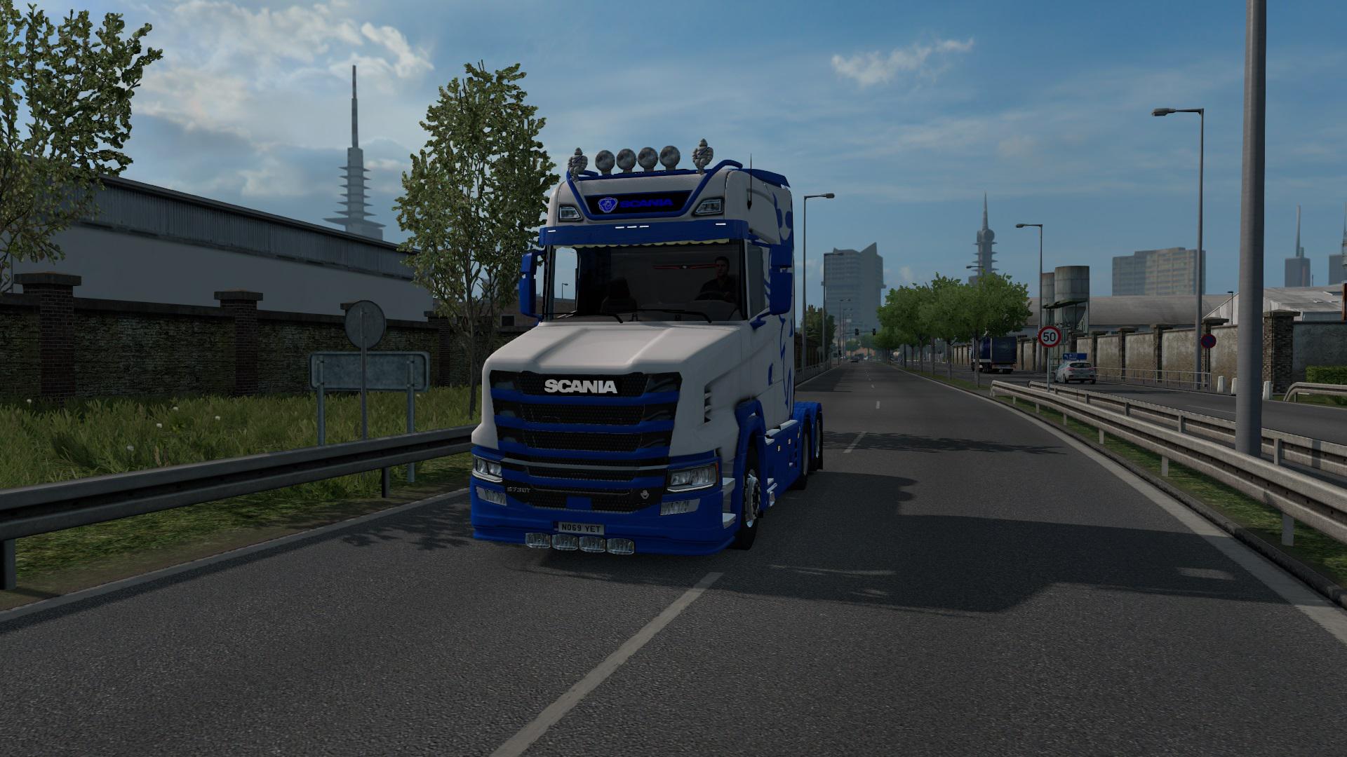 Ets Scania S New Gen Tcab V X Euro Truck Simulator