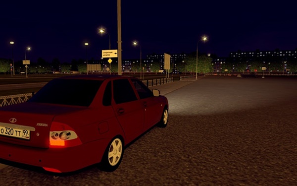 City Car Driving 1.5.9 - Lada Priora 2014