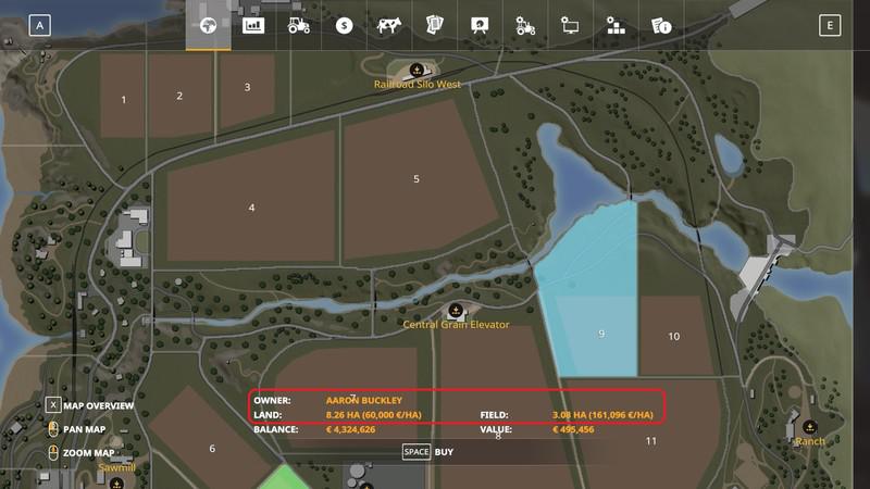 FS19 - Info Menu V1.1