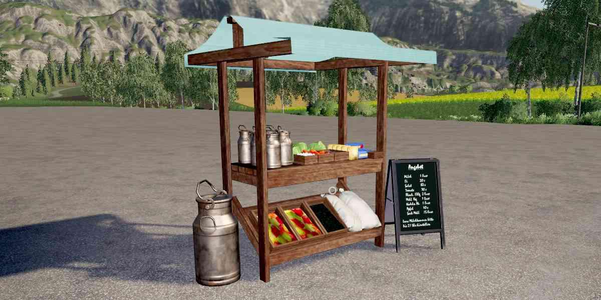FS19 - Market Stall V1.0