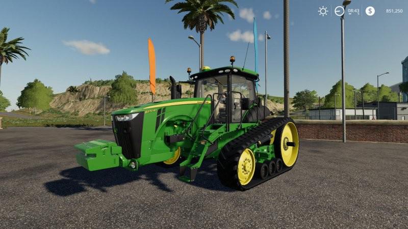 FS19 - John Deere 8RT Extreme Tunning Tractor V1.0