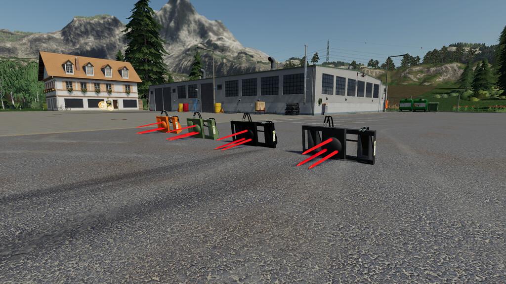 FS19 - B80 Bale Unwrapper V1